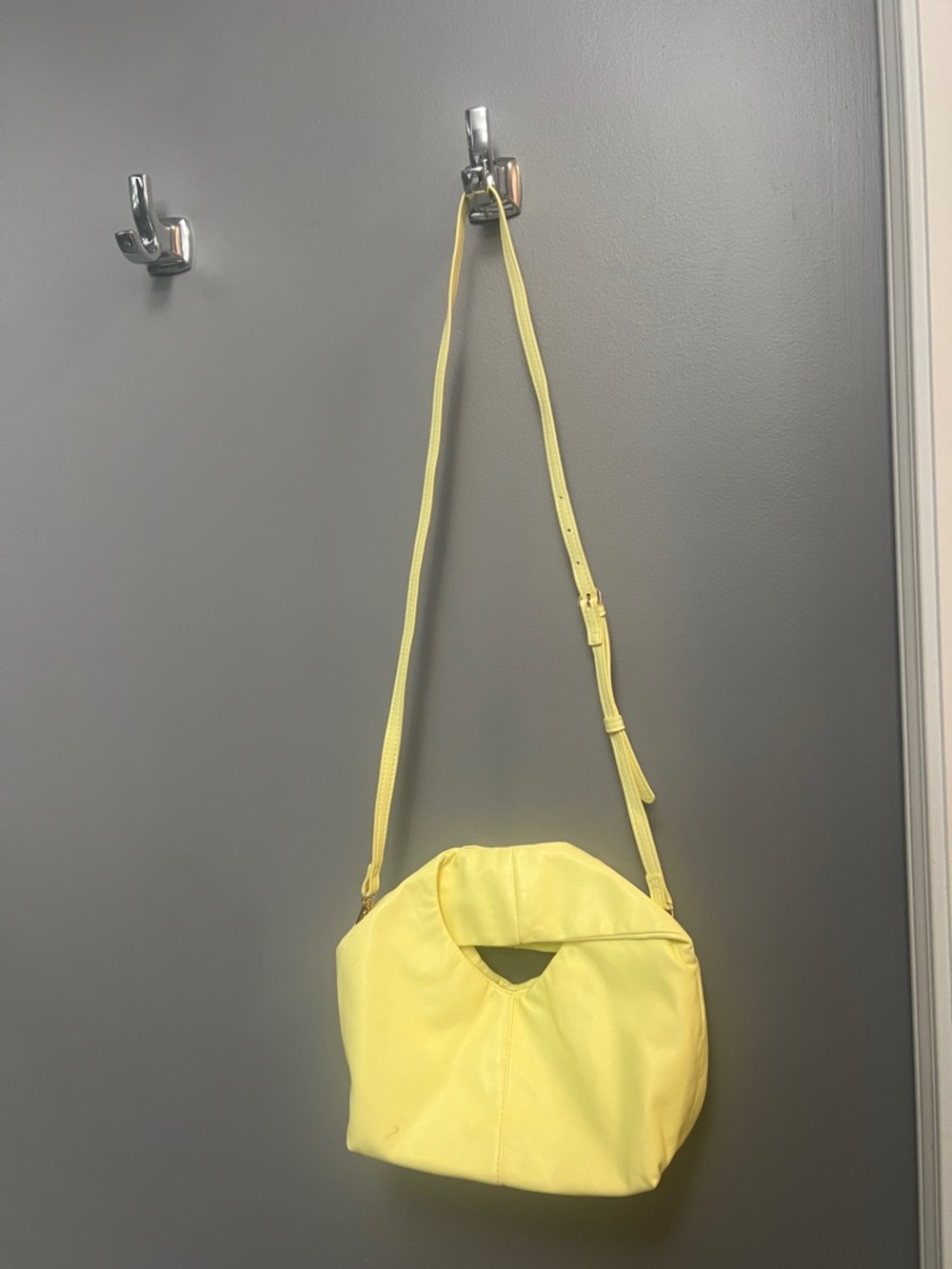 Yellow Women's Crossbody Bag - Soft Handle Shoulder Purse